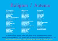 Religion Auteurs
